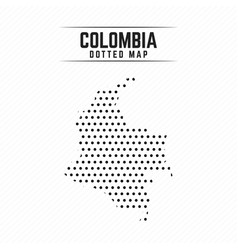 Dotted Map Of Colombia