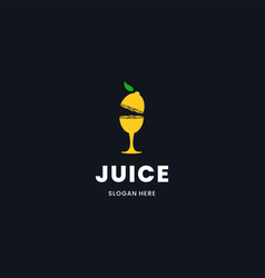 Lemon Juice Logo Fruit Combine