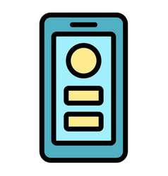 Video App Icon Flat