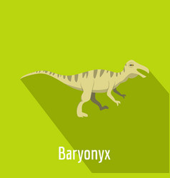 Baryonyx Icon Flat Style