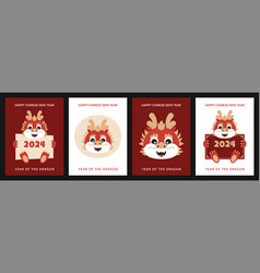 Collection Of Chinese New Year 2024 Cards