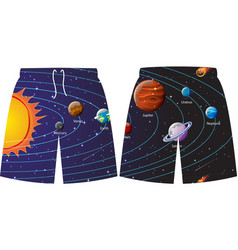 Planets Around The Earth Shorts Mock Up