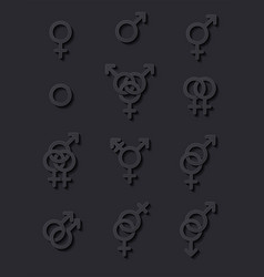 Sexual Identity Icons