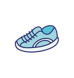 Sport Tennis Shoes Isolated Icon