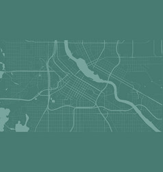 Green Minneapolis City Area Background Map