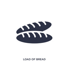 Load Bread Icon On White Background Simple