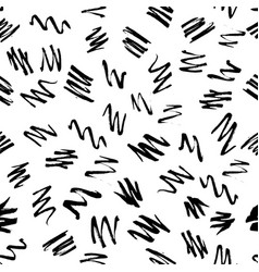 Seamless Pattern Of Doodles With A Thick Marker