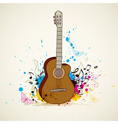 Guitar Royalty Free Vector Image - VectorStock