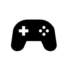 Game Silhouette Icon Or Game Controller