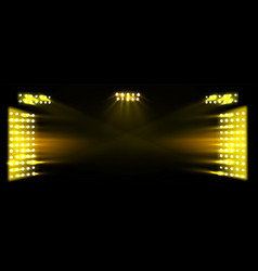 Gold Light Effect Stadium Party Stage Background