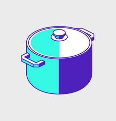 Cooking Pot Isometric