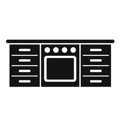 Kitchen Furniture Icon Simple Interior