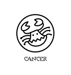 Cancer Zodiac Sign Astrology Symbol