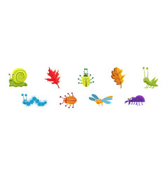 Funny Insect Small Crawling Animal Set