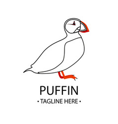 Atlantic Logo Puffin Flat