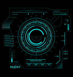 Futuristic Touch Screen User Interface Hud