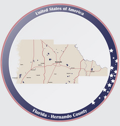 Map Hernando County In Florida