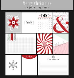 Set Of 10 Printable Creative Winter Holiday