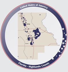 Map Highlands County In Florida