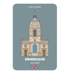 St Philips Cathedral In Birmingham Uk