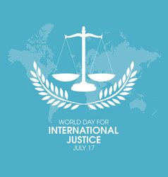 World Day For International Justice Scale Weight