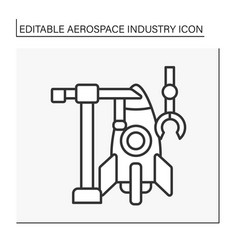 Aircraft Line Icon