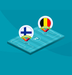 Finland Vs Belgium Match Football 2020