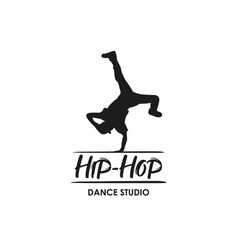 Hip Hop Dance Logo Dance School Or Studio Sign