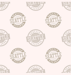 Seattle Seamless Pattern