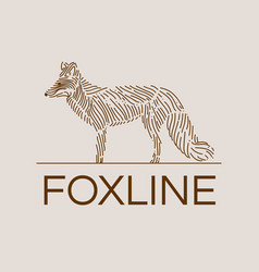 Fox Line Art