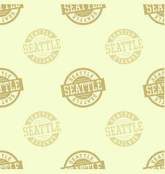 Seattle Seamless Pattern