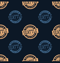 Seattle Seamless Pattern