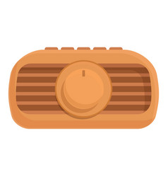 Analogue Radio Technology Icon Cartoon