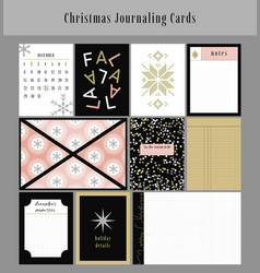 Set Of 10 Printable Creative Winter Holiday