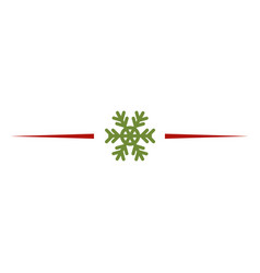 Snowflake Divider