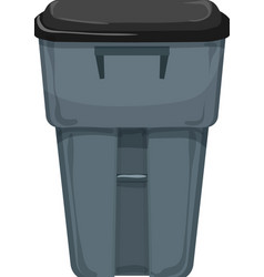 Box Trash Bin Garbage Cartoon