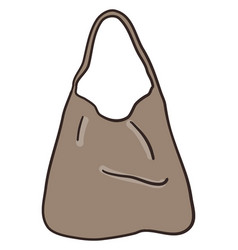 Hobo Bag On White Background