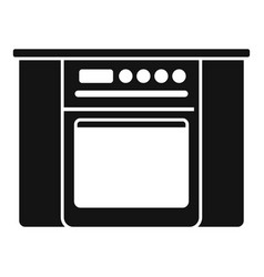 Kitchen Stove Icon Simple Interior Design