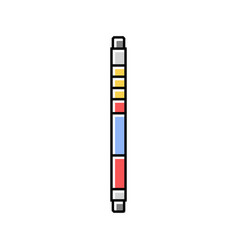 Nuclear Fuel Rod Energy Color Icon