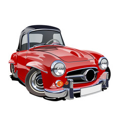 Cartoon Retro Car