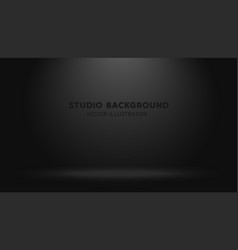 Dark Studio Room Gradient Background