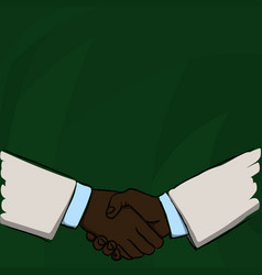 Two Businessmen Shaking Hands