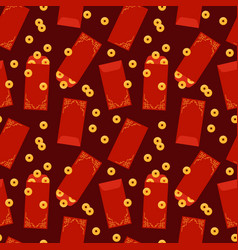 Angpao Seamless Pattern Background