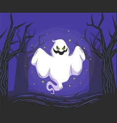 Hand Drawn Halloween Ghost Design