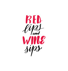 Red Lips And Wine Sips Great Stock