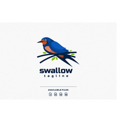 Swallow Bird Logo