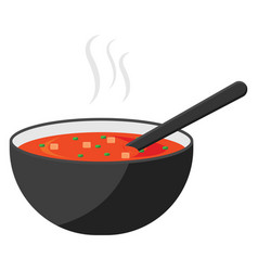 Tomato Soup On White Background