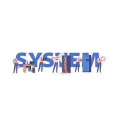 System Concept Sysadmin Character Working