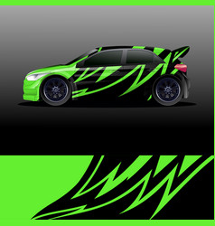 Rally Car Decal Graphic Wrap