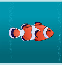 Cute Fish Clown Cartoon Pic